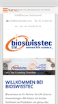 Mobile Screenshot of bioswisstec.com